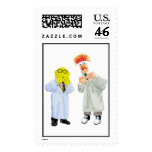 Beaker and Bunsen Disney Postage Stamp