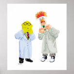Beaker and Bunsen Disney Posters
