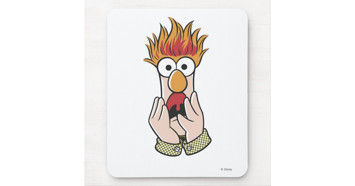 Beaker Screaming Disney Mouse Pad Zazzle