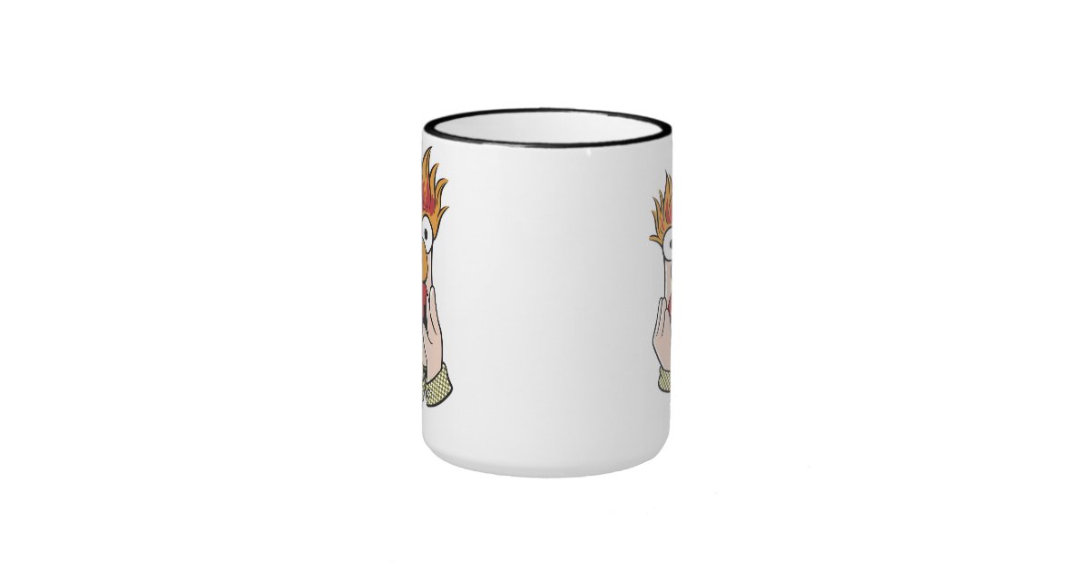 Beaker Screaming Disney Ringer Mug Zazzle
