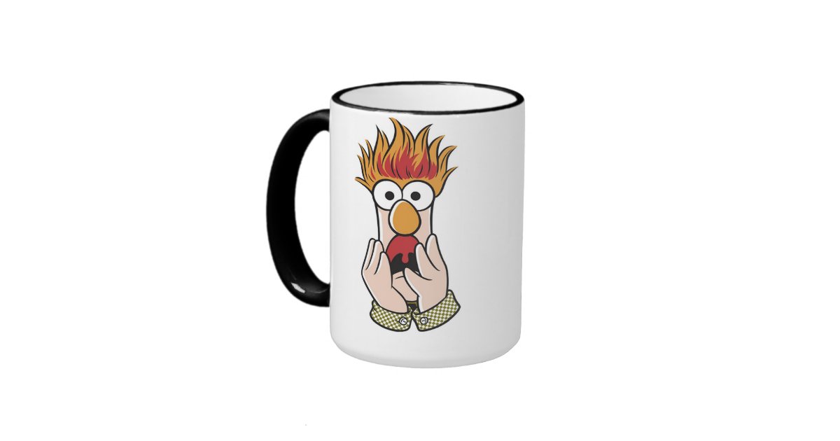 Beaker Screaming Disney Ringer Mug Zazzle