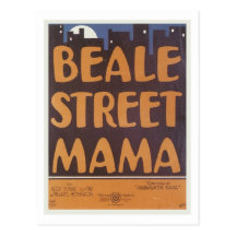 Beale Street Mama Vintage Songbook Cover Postcard