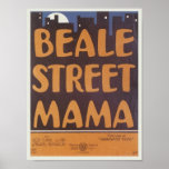 Beale Street Mama Vintage Songbook Cover Posters