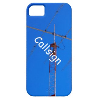 Beam Antenna and Callsign iPhone 5 Covers