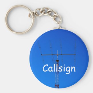 Beam Antenna and Callsign Keychain