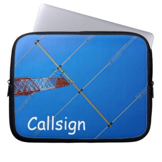 Beam Antenna and Callsign Laptop Sleeves