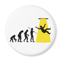 Beam Me Up Fridge Magnet