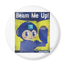 Beam Me Up! Refrigerator Magnets