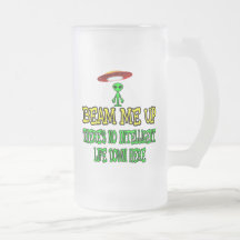 Beam Me Up, There's No Intelligent Life Down Here Mugs