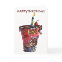 bean birthday cards