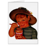 Bean Boy From Hell Greeting Card