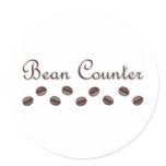 Bean Counter Sticker