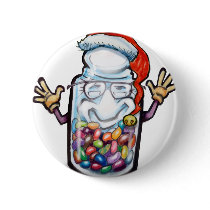 Bean Counters Christmas buttons by FunGraphix Bean Counters Christmas buttons