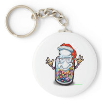 Bean Counters Christmas Keychain