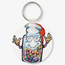 Bean Counters Christmas keychains