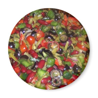 Bean Salad Magnet by kaps_images
