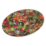 Bean Salad Party Plates