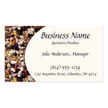 Beans Legumes Cooking Chef Business Card