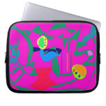 Beans Pink Laptop Computer Sleeve