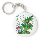 Beanstalk Novelty Keychain