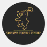 Bear3 - that's what I want! Stickers