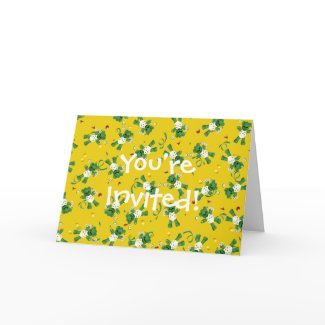 Bear and Green Tractor Baby Shower Invitation card