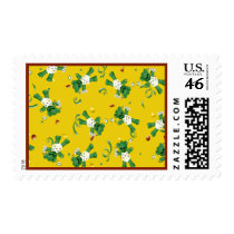 Bear and Green Tractor  Baby Shower Postage