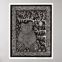 Bear and the Missing Bees Poster