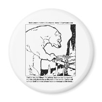 Bear Answering Machine Funny Gifts Tees Cards Etc magnets