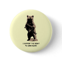 Bear arms Grizzly Bear Pins