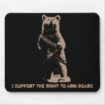 Bear arms Grizzly Bear Mouse Pad