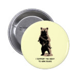 badges, grizzly, bears, arms, weapons, guns, funny, humor, humorous, humour, silly, 2nd ammendment, right to bear arms, no gun control, grizzly bears, funny bears, politics, just funny