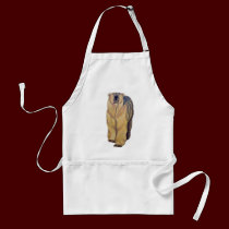 Bear Art BB-Q Apron Arctic Wildlife Art Apron aprons