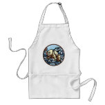 Bear Art BB-Q Apron Native Wildlife Art Apron