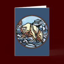 Bear Art Cards Blank Tribal Bear Art Cards Custom cards