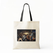 Bear Art Tote Bag Dancing Bears Shopping Bag