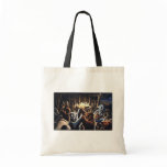 Bear Art Tote Bag Dancing Bears Shopping Bag
