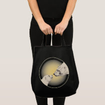 Bear Art Tote Bag Wildlife Art Shopping Bag bags