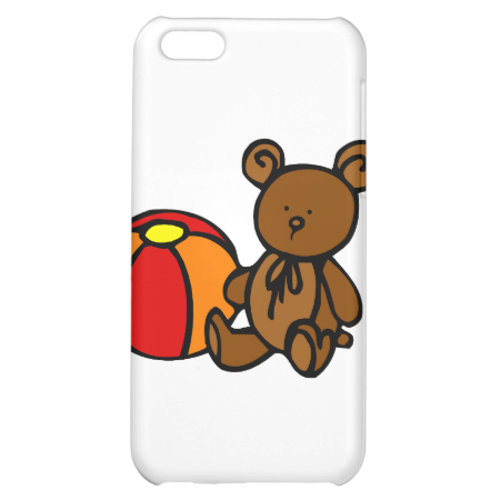 Bear & Ball iPhone 5C Cases