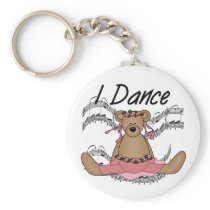 Bear Ballet Dancer Keychains