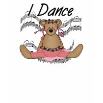 Bear Ballet Dancer T-shirt