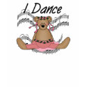 Bear Ballet Dancer t-shirts