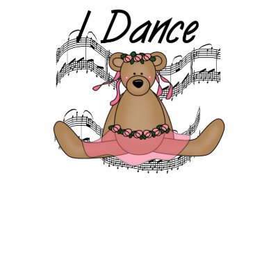 Bear Ballet Dancer Shirts by girl_stuff