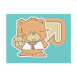 Bear Basketball Tshirts and Gifts Post Cards