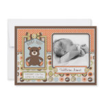 Bear Bear Boy Announcement Card