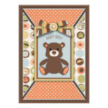 Bear Bear Boy Card 2 Personalized Invitations