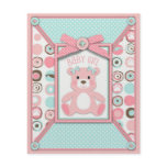 Bear Bear Girl Advice Card Flyer