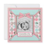 Bear Bear Girl Announcement Square