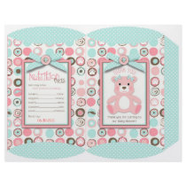 Bear Bear Girl Puff Box Template Full Color Flyer