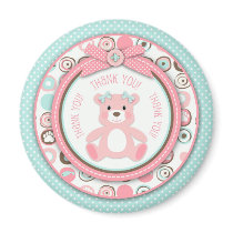 Bear Bear Girl TY Magnet